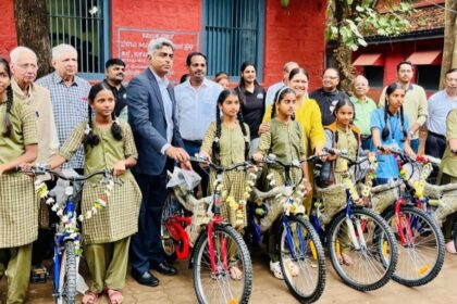 45 ಸೈಕಲ್‌ಗಳ ವಿತರಣೆ