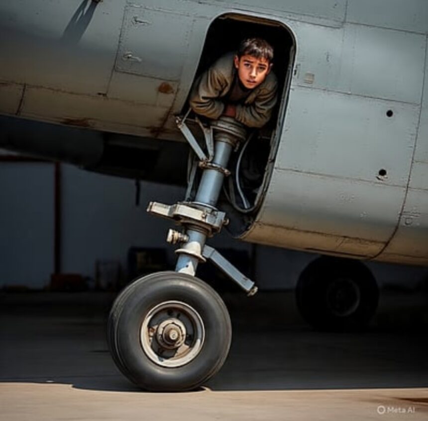 ವಿಮಾನದ ಲ್ಯಾಂಡಿಂಗ್‌ ಗೇರ್‌ ಬಳಿ ಕುಳಿತು 2 ಗಂಟೆ ಪ್ರಯಾಣಿಸಿ ಭಾರತಕ್ಕೆ ಬಂದ ಅಫ್ಘಾನ್‌ ಬಾಲಕ