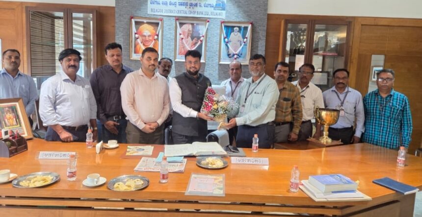 ಬೆಳಗಾವಿ ಡಿಸಿಸಿ ಬ್ಯಾಂಕಿಗೆ ರಾಹುಲ್ ಶಿಂಧೆ ಆಡಳಿತಾಧಿಕಾರಿಯಾಗಿ ಅಧಿಕಾರ ಸ್ವೀಕಾರ