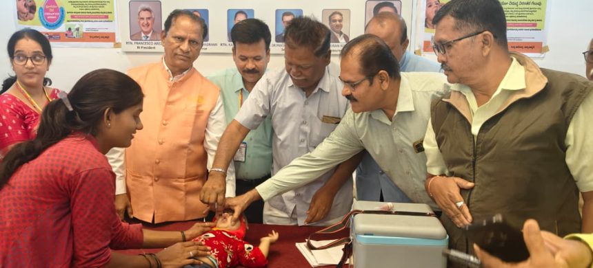ರಾಷ್ಟ್ರೀಯ ಪಲ್ಸ್ ಪೋಲಿಯೋ ಕಾರ್ಯಕ್ರಮಕ್ಕೆ ಚಾಲನೆ