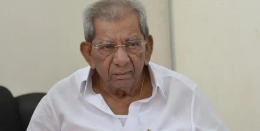 ಹಿರಿಯ ಕಾಂಗ್ರೆಸ್ ಶಾಸಕ ಶಾಮನೂರು ಶಿವಶಂಕರಪ್ಪ ನಿಧನ