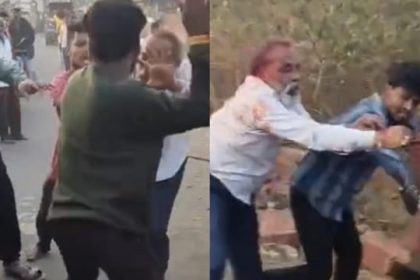 ಆಸ್ತಿಗಾಗಿ ರಸ್ತೆಯಲ್ಲೇ ಹೊಡೆದಾಟ